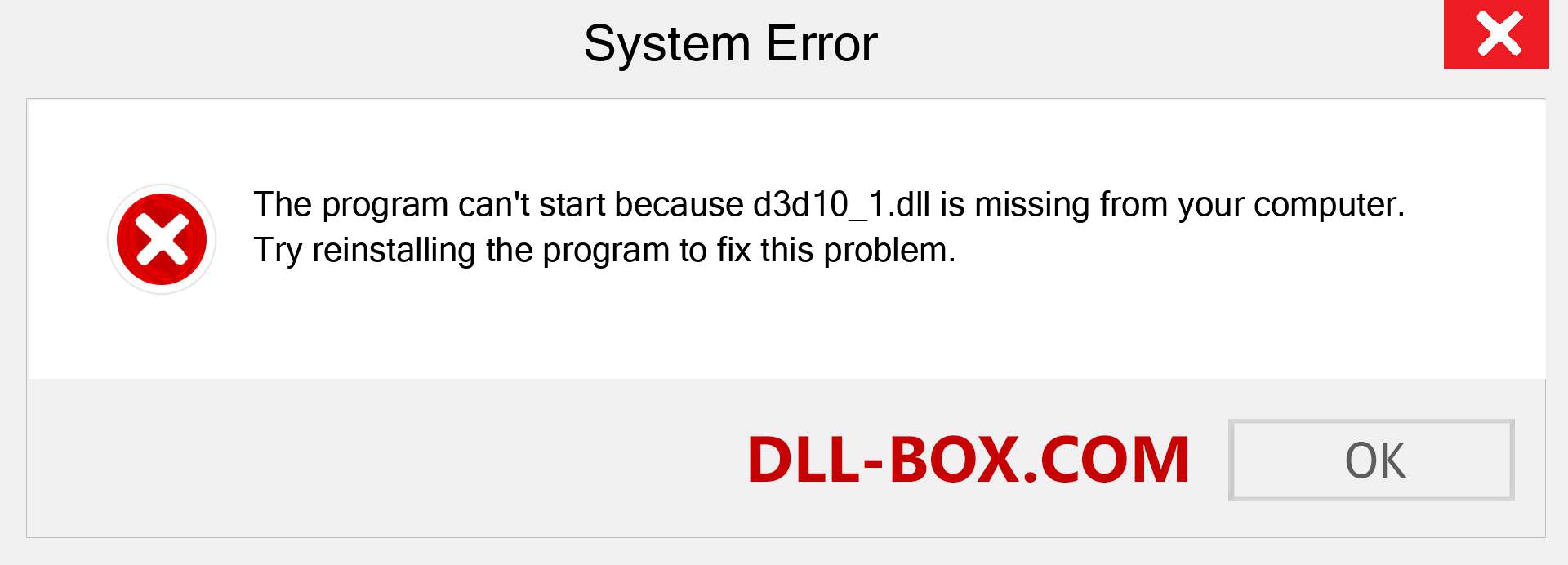  d3d10_1.dll file is missing?. Download for Windows 7, 8, 10 - Fix  d3d10_1 dll Missing Error on Windows, photos, images
